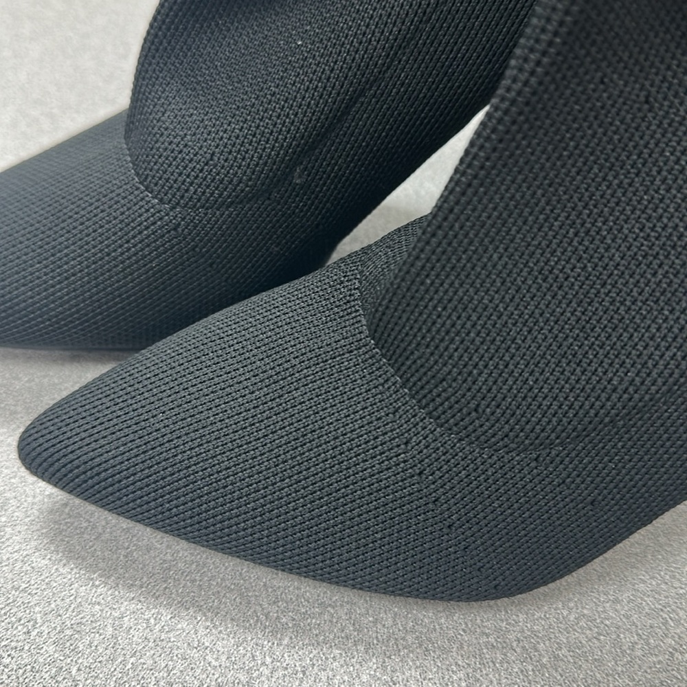 New Calvin Klein black Gabby sock heel boots size 6 - Picture 3 of 6